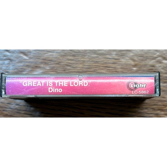 Dino Great is the Lord Audio Cassette Tape Christian 1984 - Picture 3 of 3